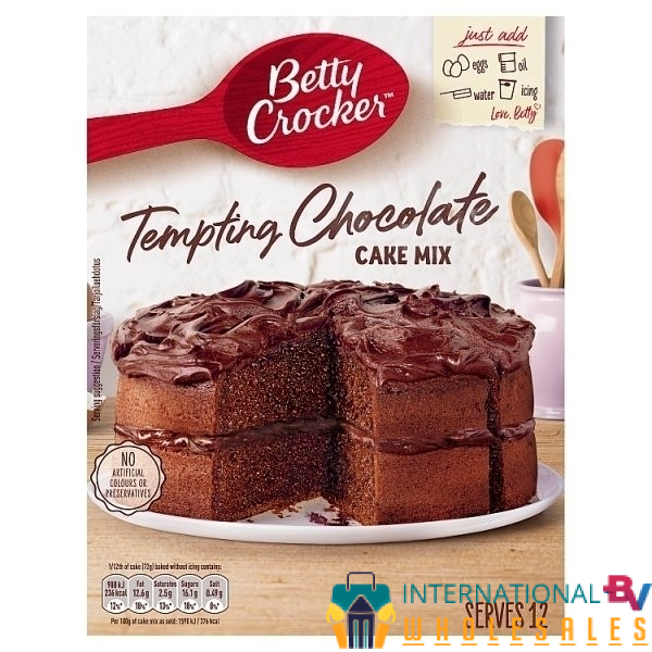 BETTY CROCKER TEMPTING CHOCOLATE CAKE MIX